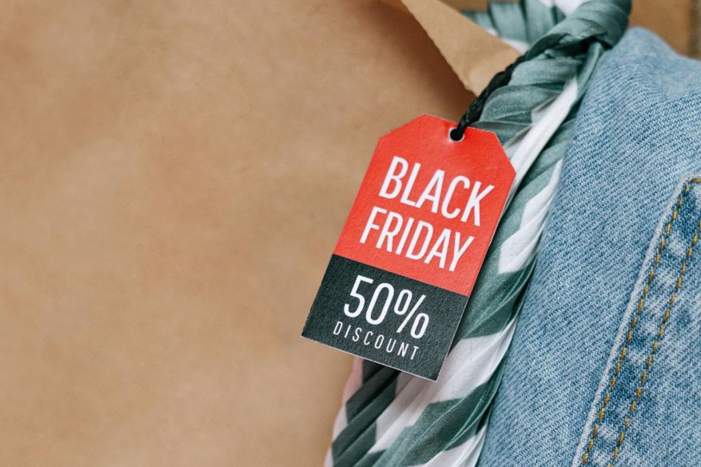 Jeans with a 50% off Black Friday discount